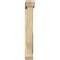 Ekena Millwork Traditional Slat Rough Sawn Bracket w/ Offset Brace, Douglas Fir, 6"W x 30"D x 42"H BKT0604X30X42TRA06RDF - alternate 4